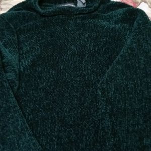 Emerald green sweater